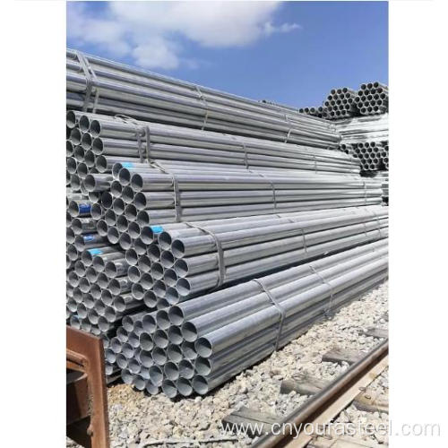 Hot-dip Galvanized Steel Pipes with 0.6 to 16mm